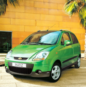 Matiz chevrolet tailored car mats