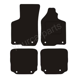 AUDI A3 (8 Clips - Front and Rear Mats) Car Mats