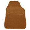 Beige Luxury Carpet Set, Beige Rolled Edge Binding