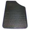 Rubber Mat Set, Blue Trim