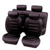 SEAT COVER LEATHER LOOK FULL SET
