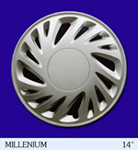 WHEEL TRIMS ECO.LINE 14 MILLENNIUM 4 PCS