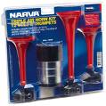 ALPEX TRIPLE AIR HORN RED