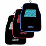 ALUMINIUM CAR MATS COMPETITION BLUE 4 PCS