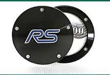 Ford Twist Off Back Tax Disc Holder - Black with RS logo