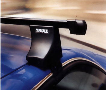 Thule Wing Bar Roof Bars Rails Rack Fits Audi 100 Saloon 1983 To 1990 Saloon