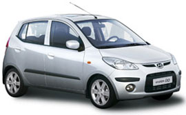 Hyundai i10 Roof Bars