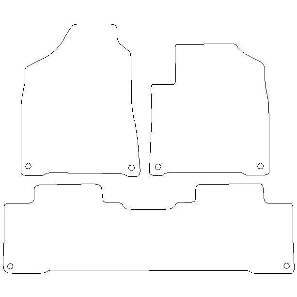 Ssang Yong Korando Automatic Car Mats