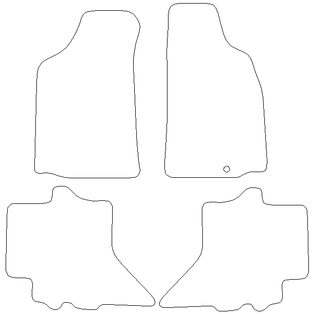 Ford Ranger MK2 Car Mats