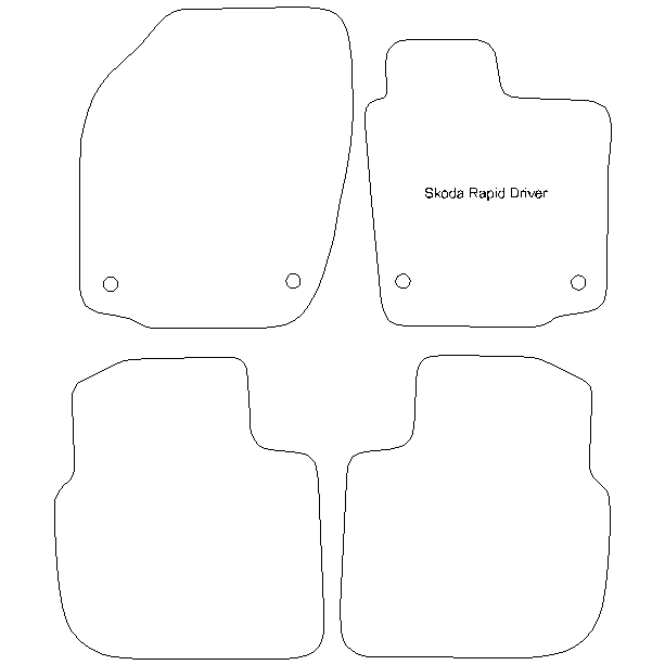 Skoda Rapid Car Mats