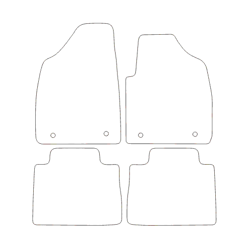 MG HS Manual Car Mats