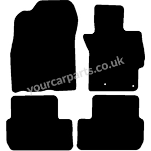 Mitsubishi Lancer Car Mats (2013 Onwards)