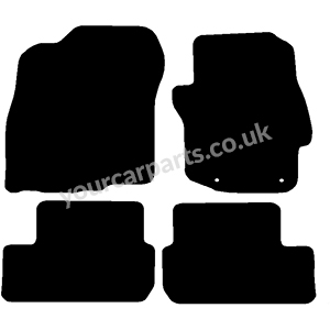 Mitsubishi Evolution 10 Automatic Car Mats (2007-2016)