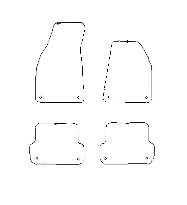 Audi S4 MK B6 Car Mats