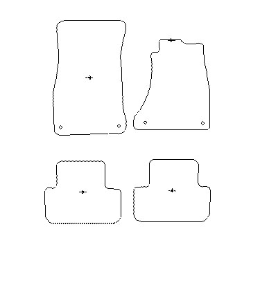 Audi S4 MK B8 Car Mats