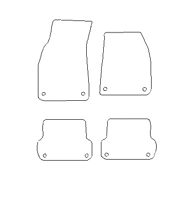 Audi A4 Avant MK B7 Car Mats