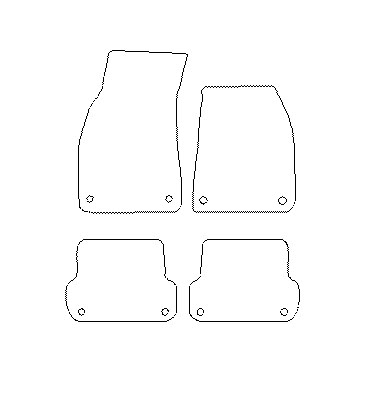 Audi S4 MK B7 Car Mats