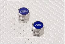 Ford Logo Valve Caps Anti-Theft with RS logo