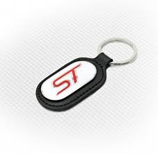 Ford ST Key Ring White