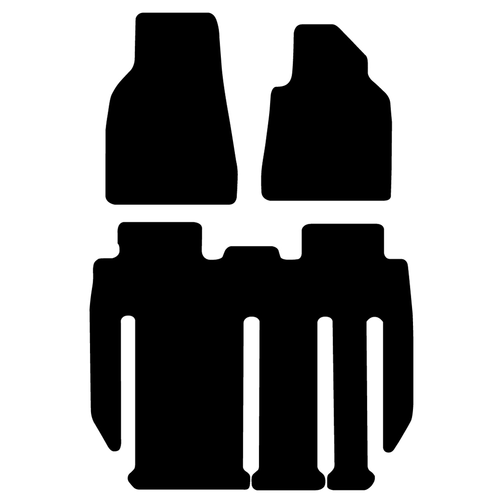 Tesla X Model 7 Seater Car mats