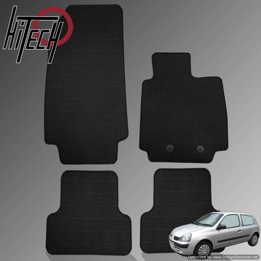 Renault Clio Hatchback Rubber Car Mats