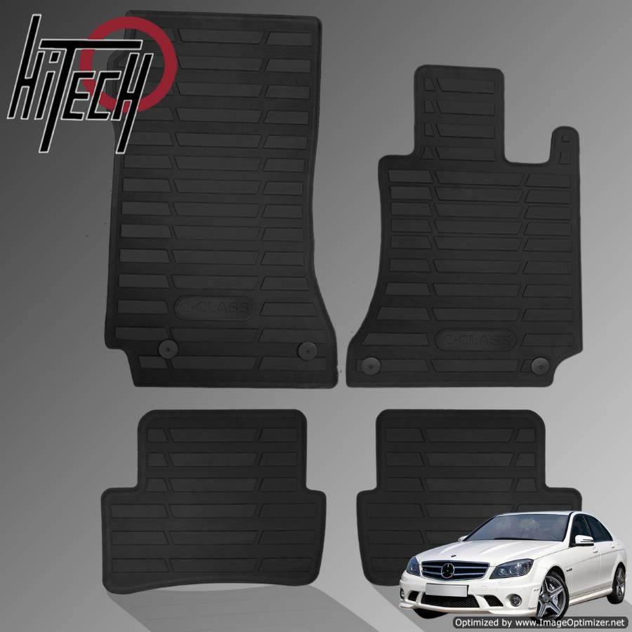 Mercedes W204 C Class Rubber Car Mats