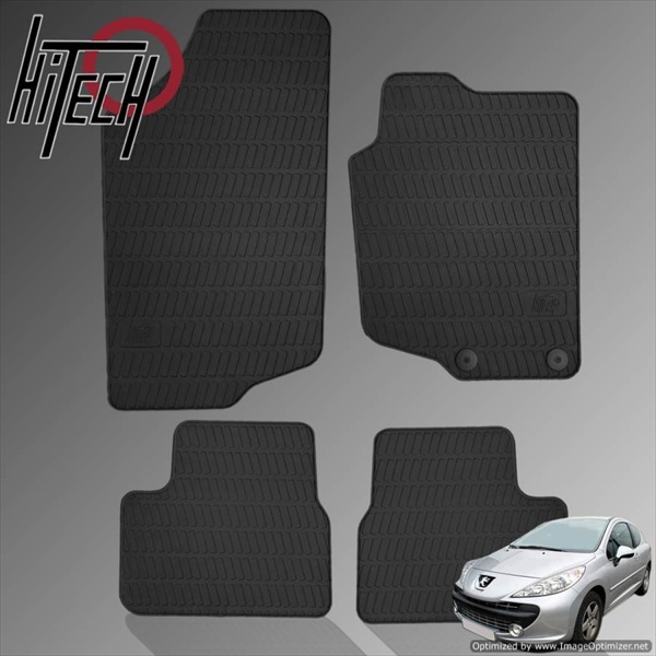 Peugeot 207 Hatchback Rubber Car Mats