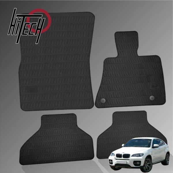 BMW X6 E71 4x4 Rubber Car Mats