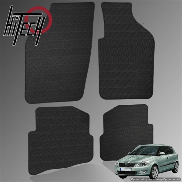 Skoda Fabia Mk2 Hatchback Rubber Car Mats