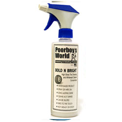 PoorBoys World Bold N Bright Tyre Dressing