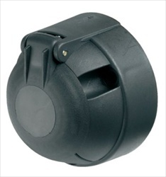 12N 7 Pin Plastic Socket