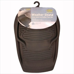 Weather Shield Rubber Floor Mat Black