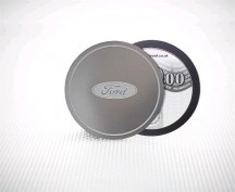 Stainless Steel Magnetic Tax Disc Holder with Ford Logo