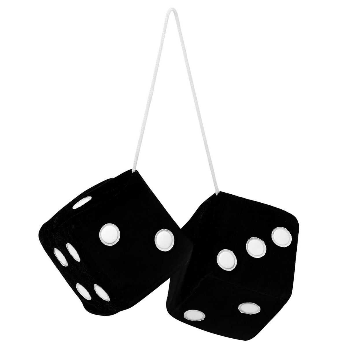 Soft Fluffy Furry Hanging Large Jumbo Spot Dice
