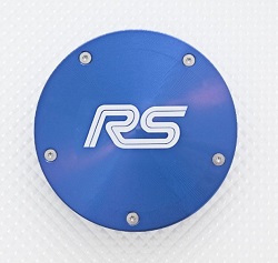 Ford Twist Off Back Tax Disc Holder - Blue with RS logo