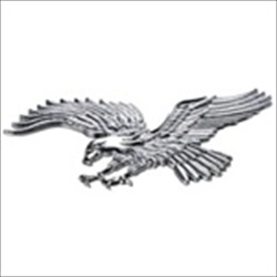 Chrome Emblems *Eagles* 205 x 95 mm 2 Pcs