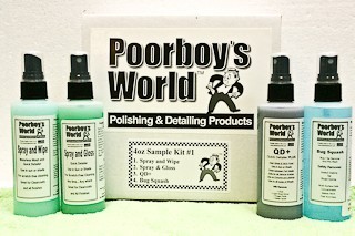 PoorBoys World Sample Kit 1 (Quick Detail Kit)