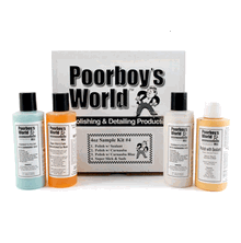 PoorBoys World Sample Kit 4 (Polish and Wax Kit)
