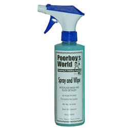 PoorBoys World Spray and Wipe 16oz (473ml)