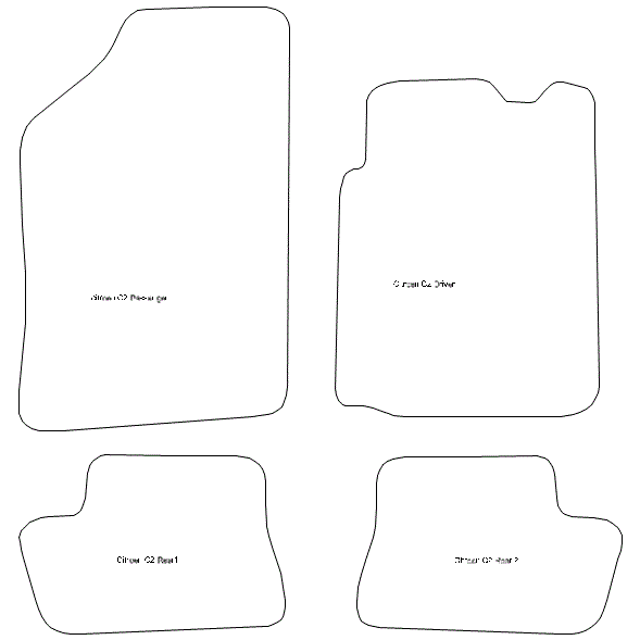 Citroen C2 Car Mats