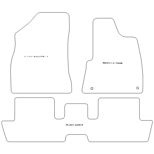 Peugeot 3008 Car Mats