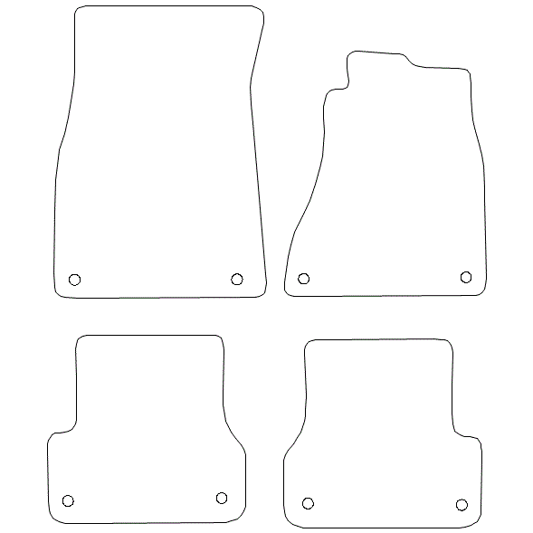 Audi A6 Allroad (C7) Car Mats