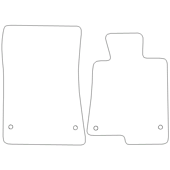 Mercedes SLK R172 Car Mats