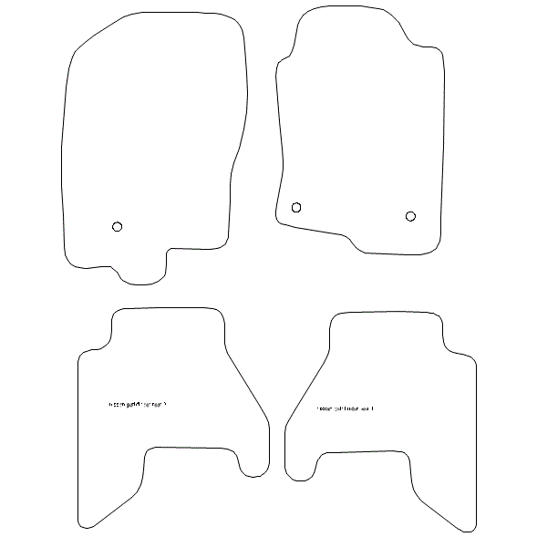 Nissan Pathfinder Car Mats