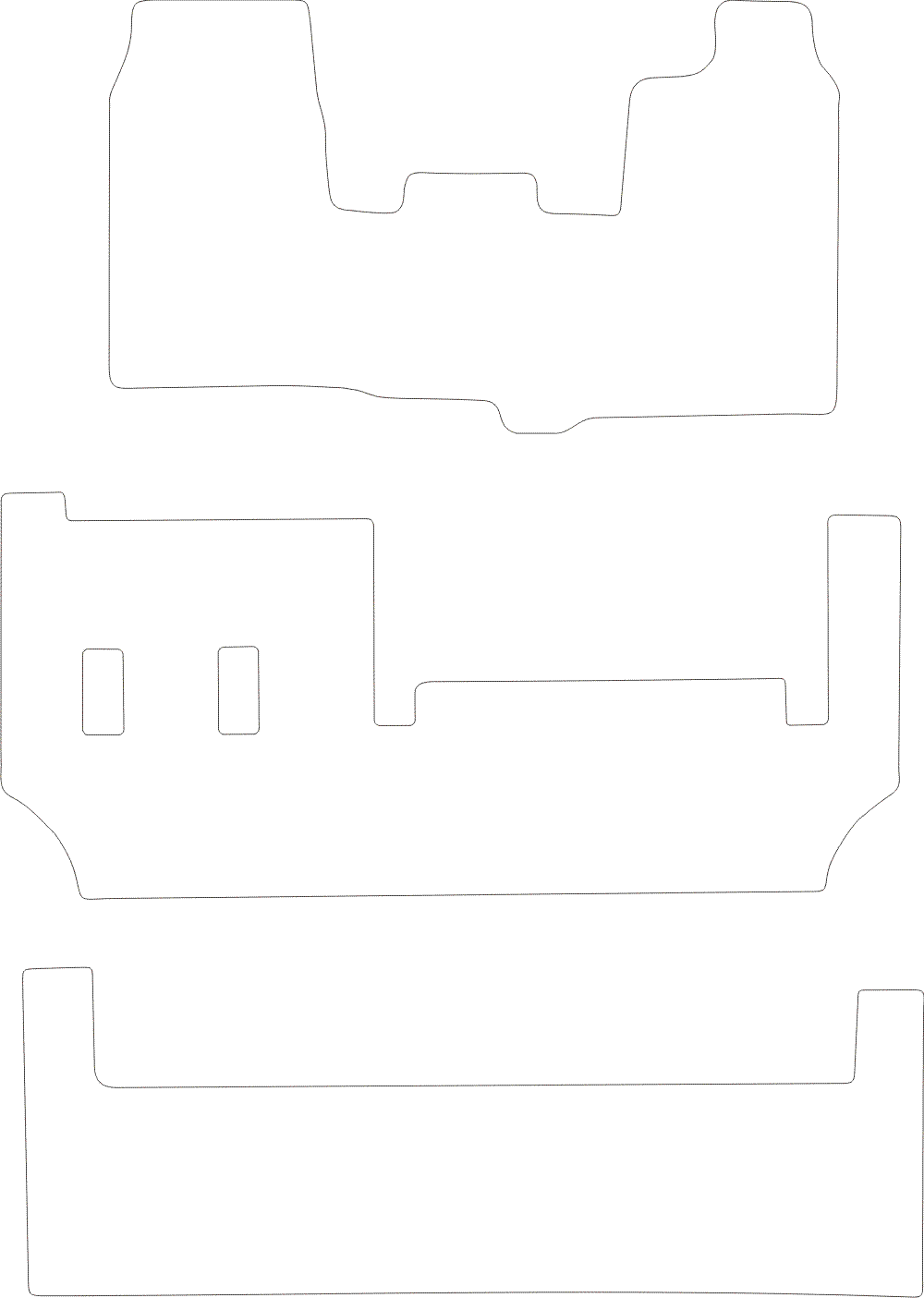 Ford Tourneo CUSTOM RUBBER Car Mats