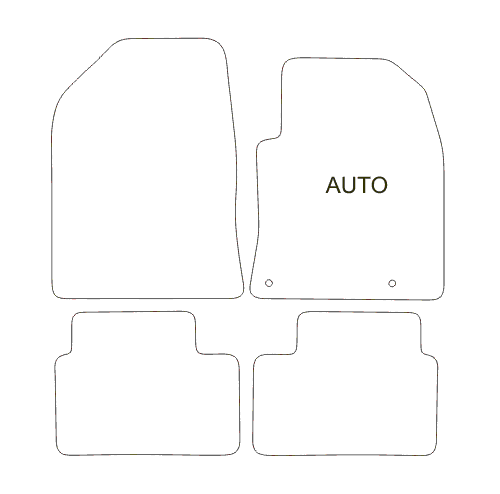 Kia Ceed XCeed Automatic Car Mats(2018 Onwards)