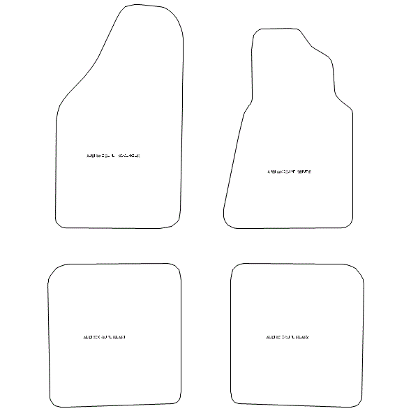 Audi 80 Coupe Car Mats