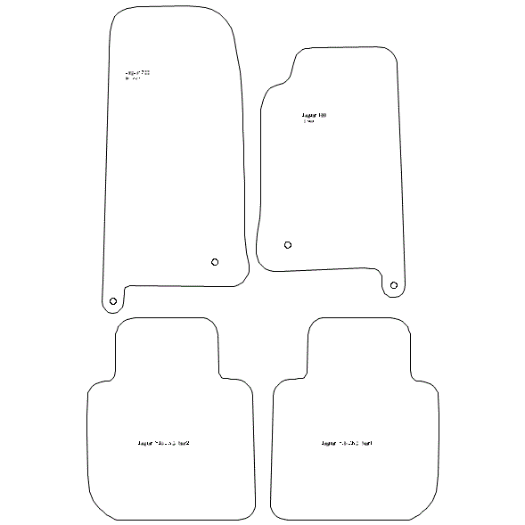 Jaguar XJ8 Soverign LWB Car Mats