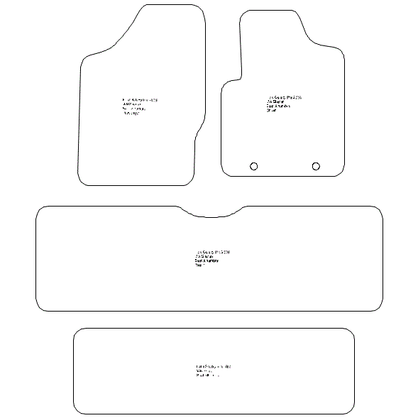 Seat Alhambra Car Mats