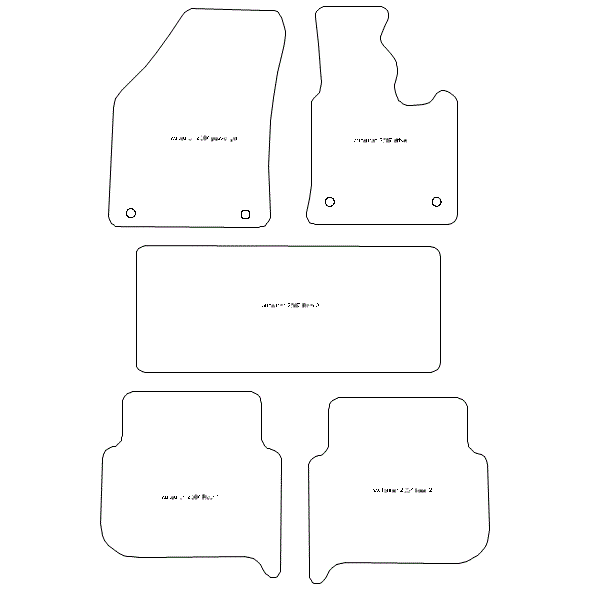 Volkswagen Touran Car Mats